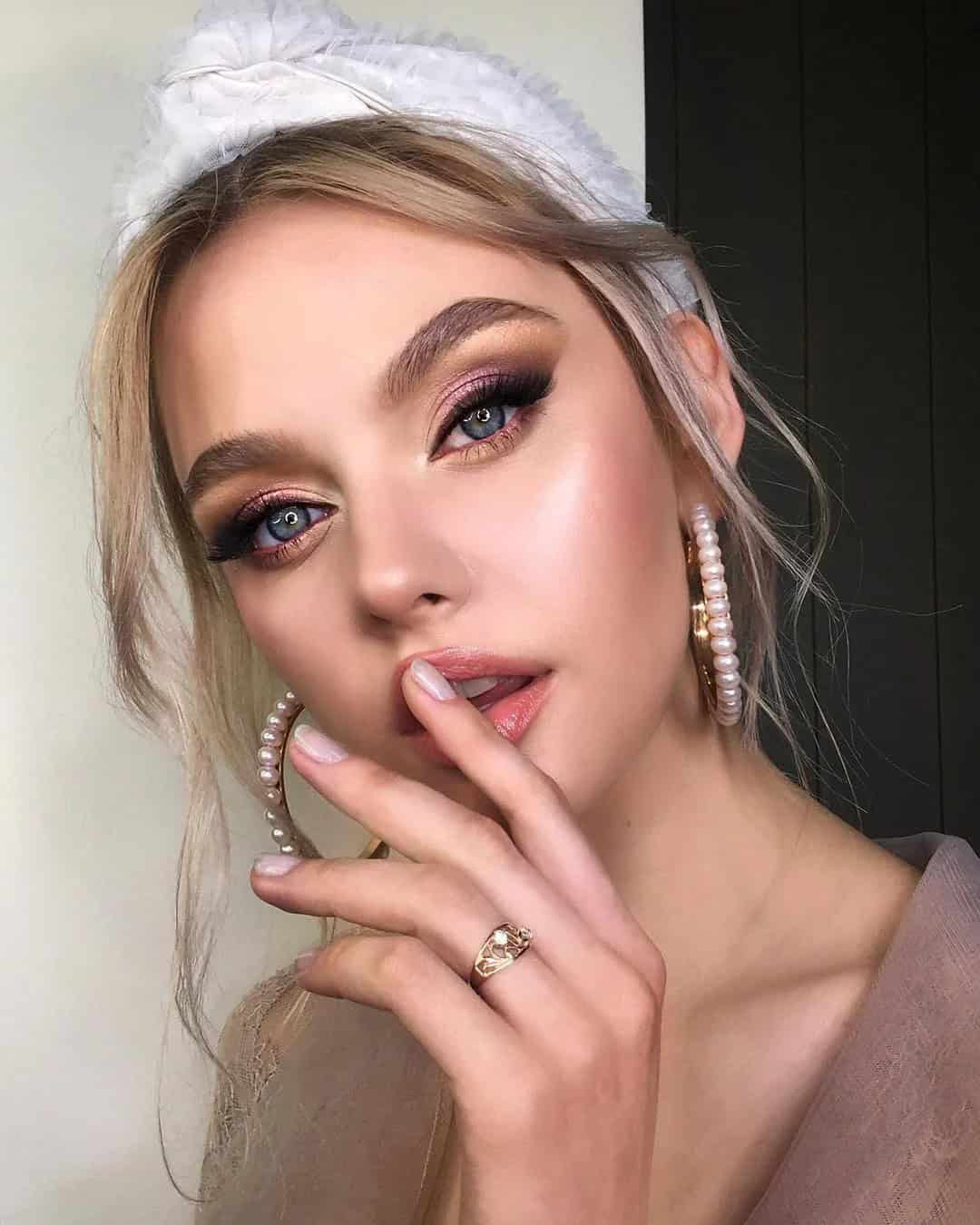 Makeup for Formal Engagement Photos