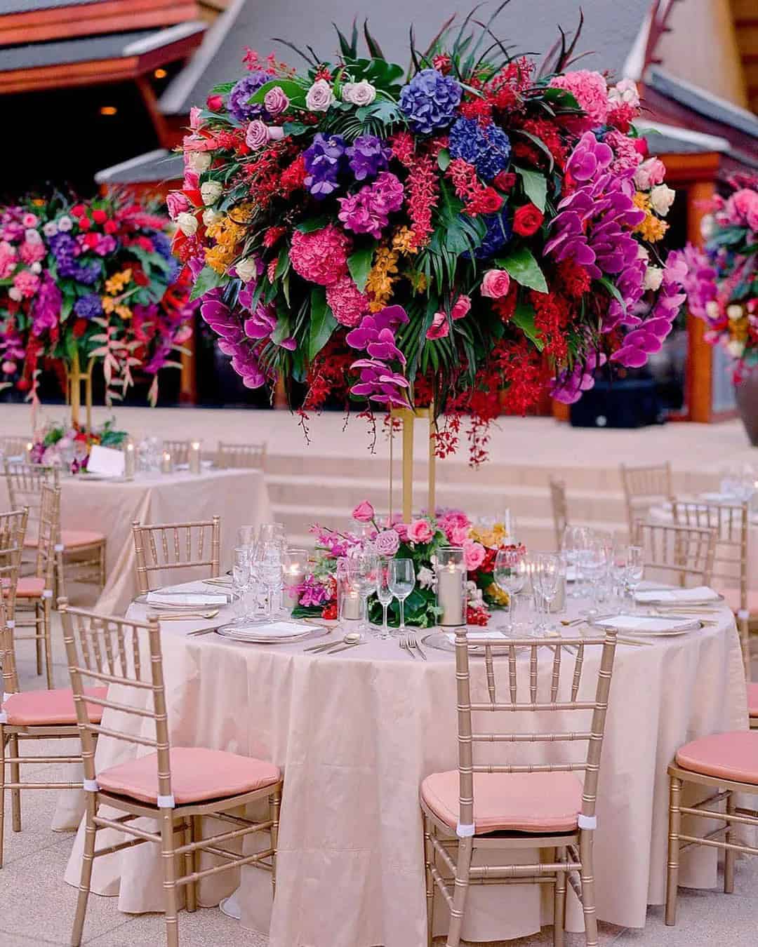 Reception Décor For Mexican Wedding