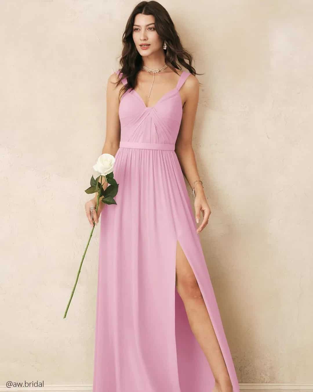 Blush Pink Bridesmaid Dresses