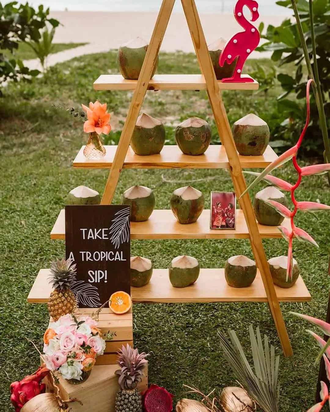 Tropical Wedding Theme