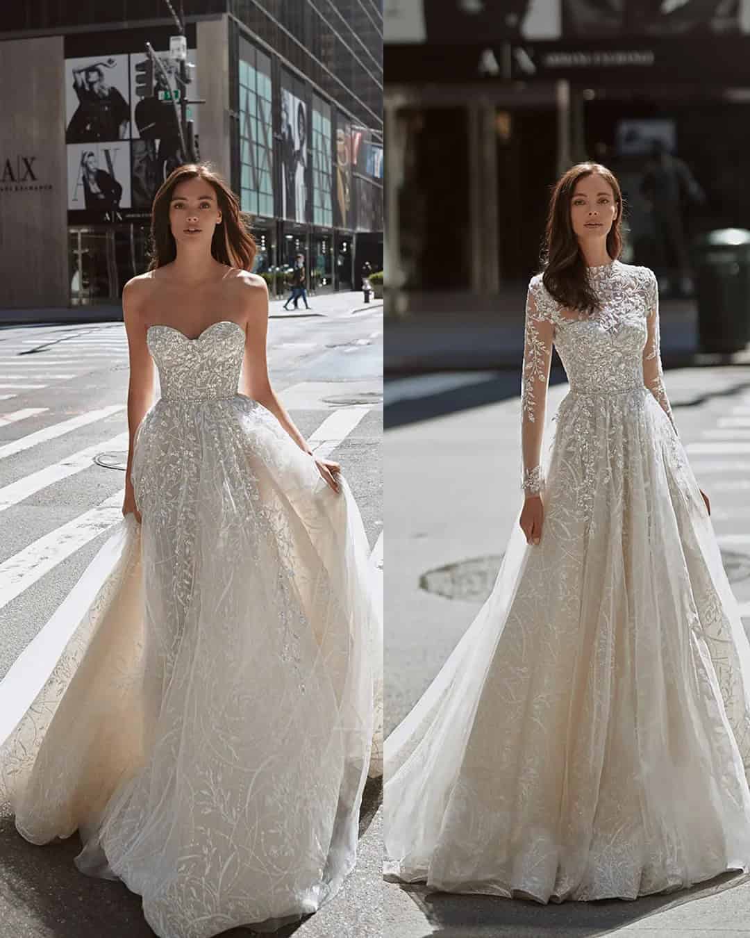 Transforming Wedding Dress Ideas With Sleeves