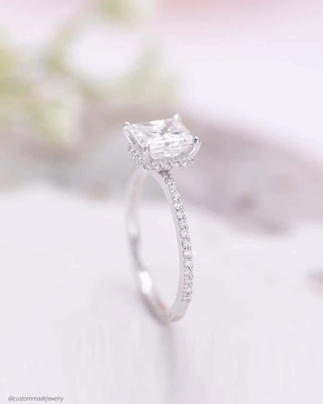 Princess Cut Engagement Rings