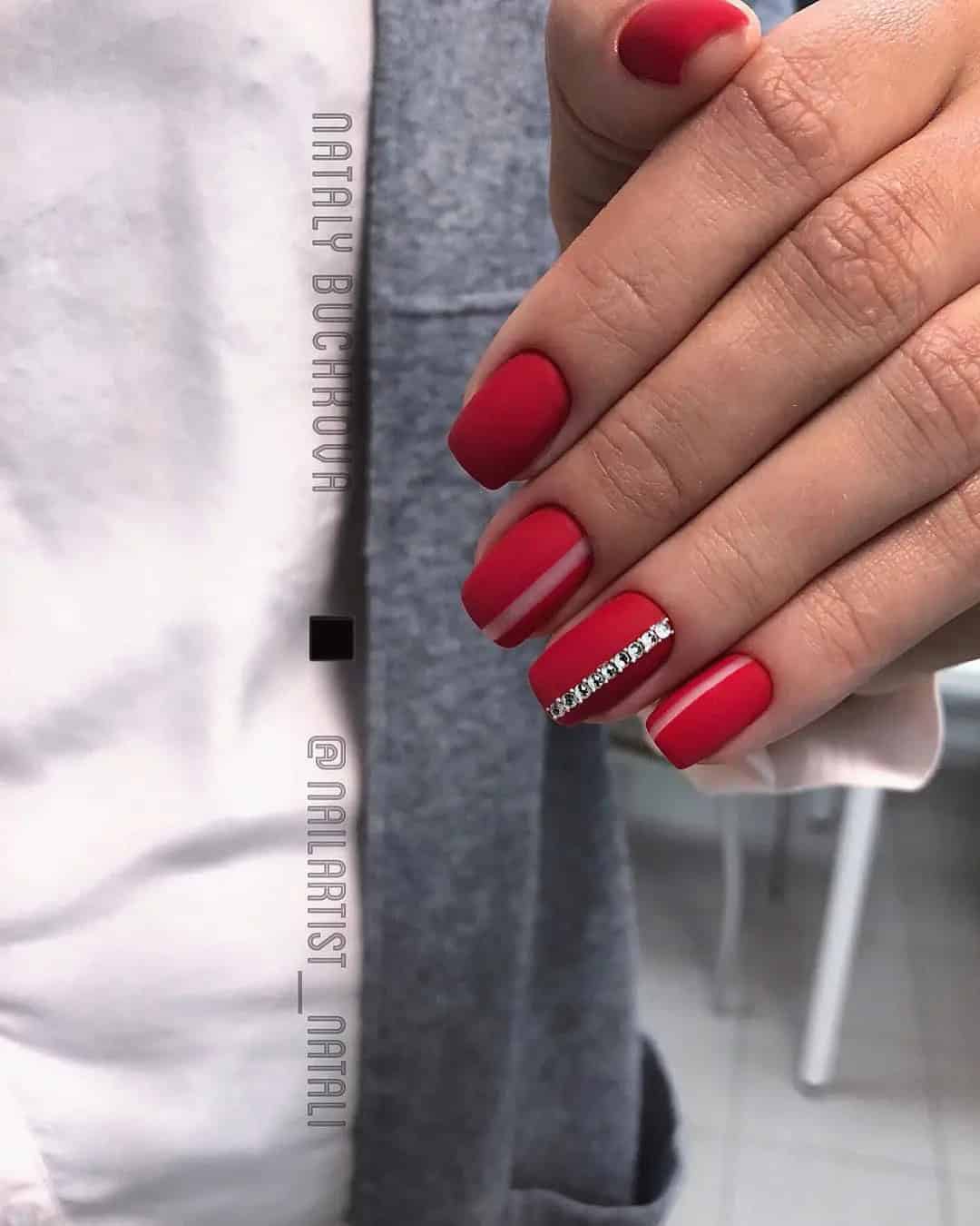 Red Nail Design Ideas