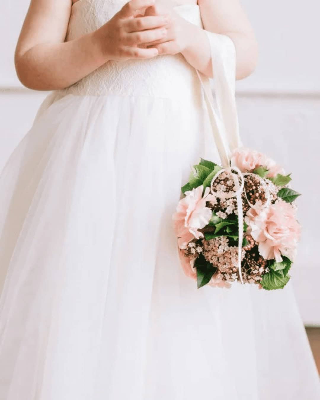 Flower Girl Pomander Bouquet