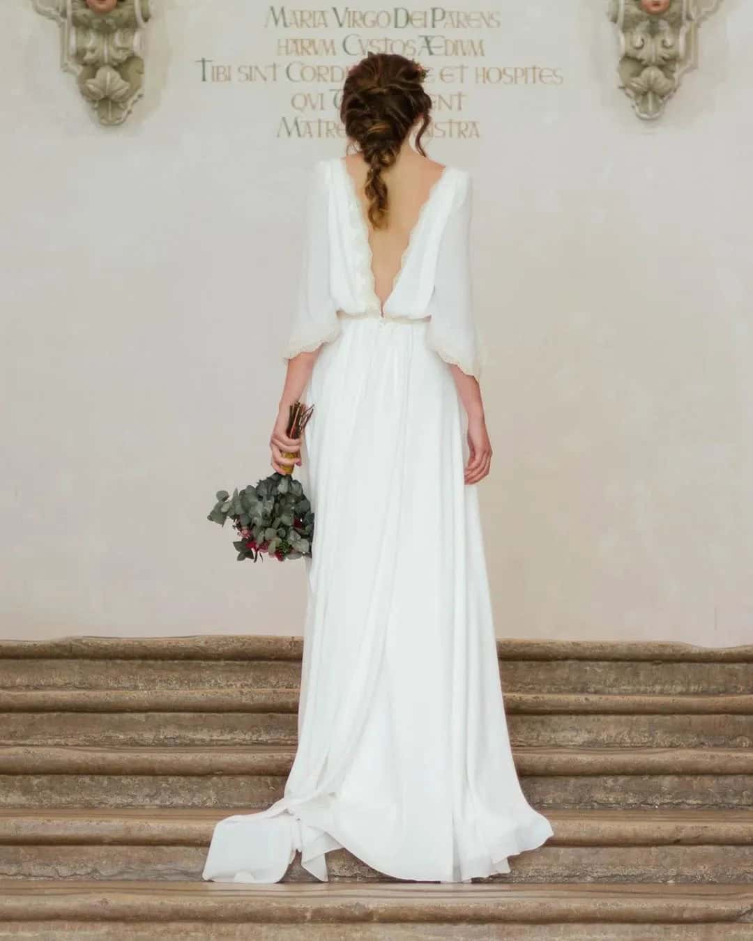 Empire Wedding Dresses Greek Designers