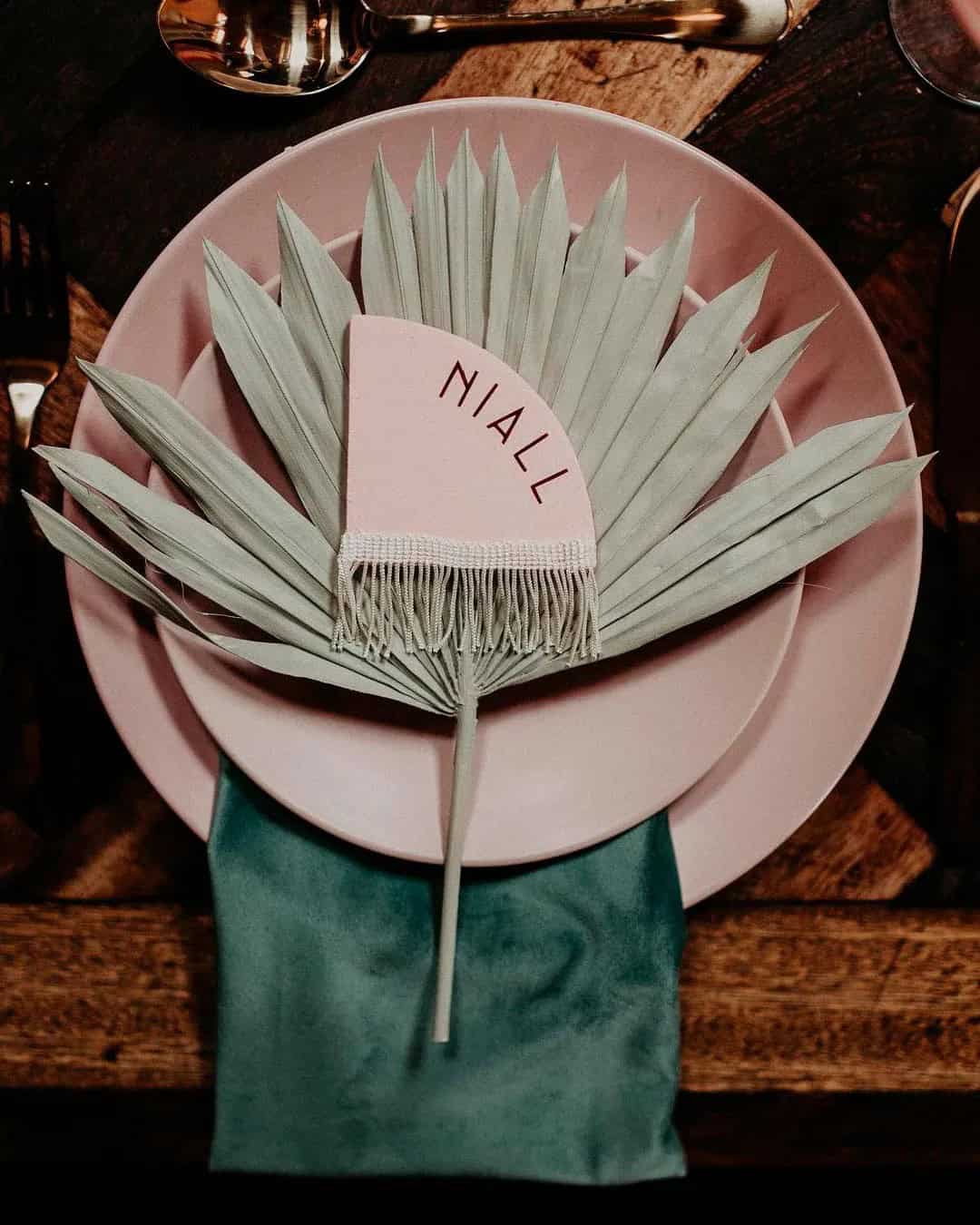 Velvet Napkins and Place Settings