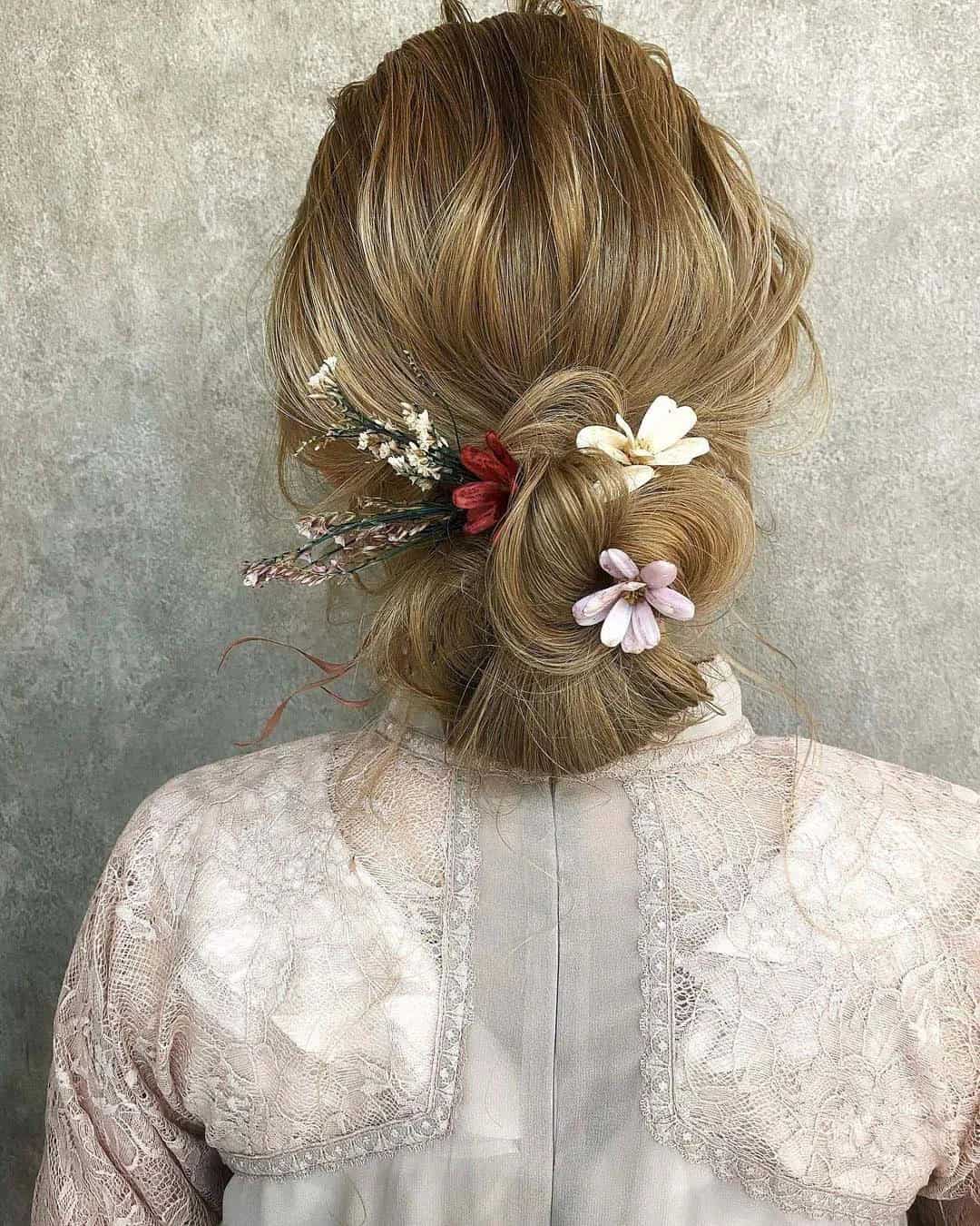 Asian Wedding Updo Hairstyles