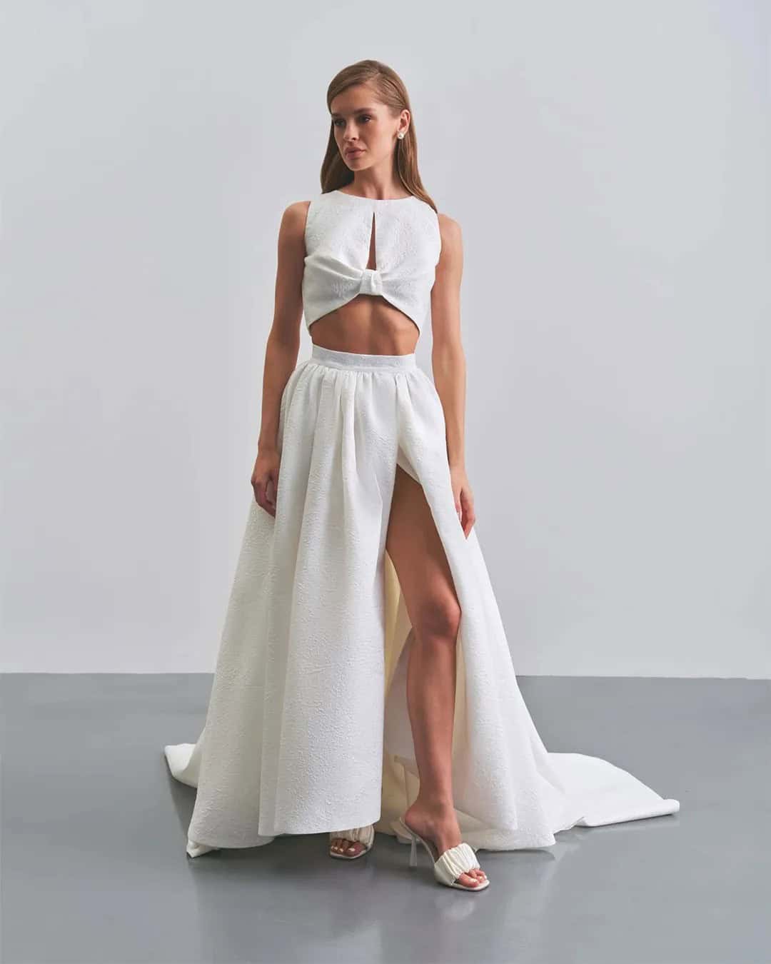 Simple Bridal Skirt Separates