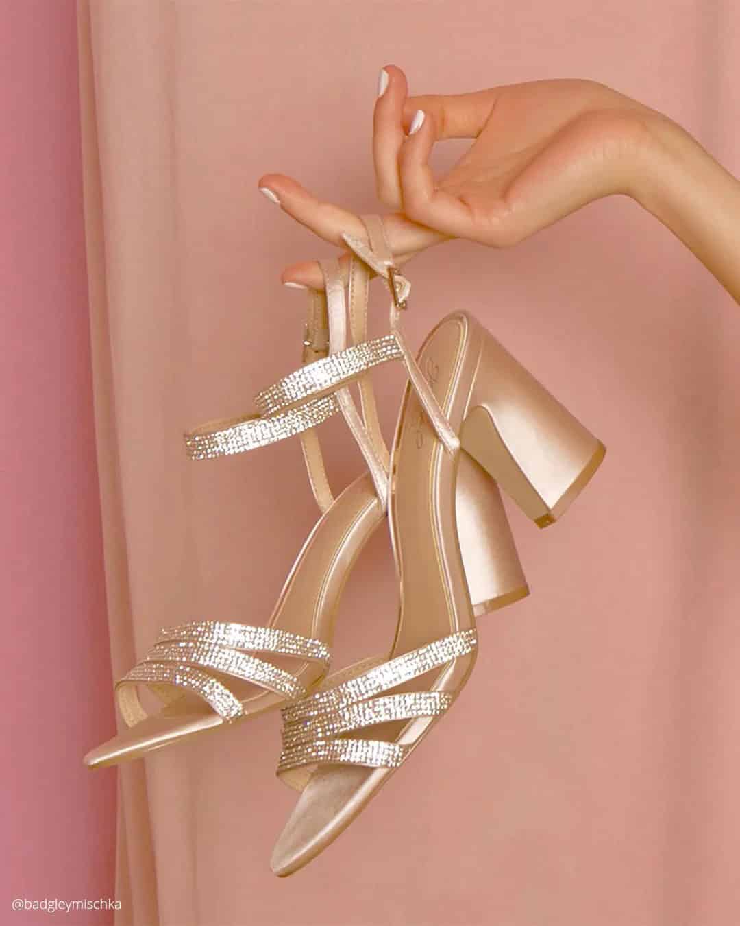 Block Heel Wedding Shoes