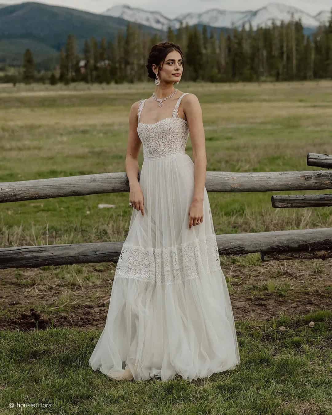 Rustic Barn Wedding Dresses