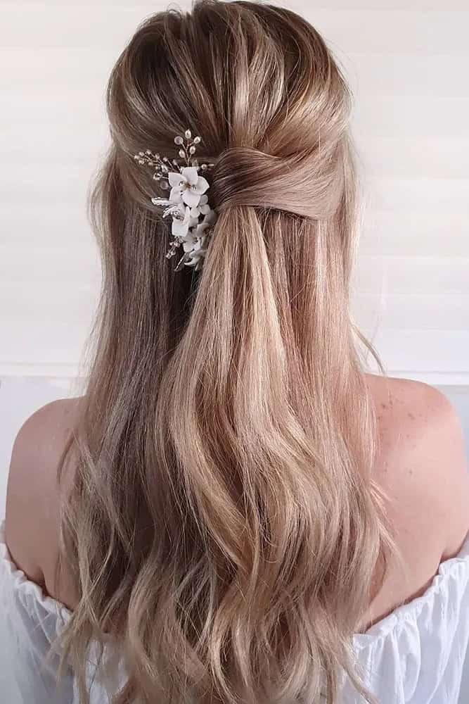 Easy Wedding Hairstyles For Long Hair