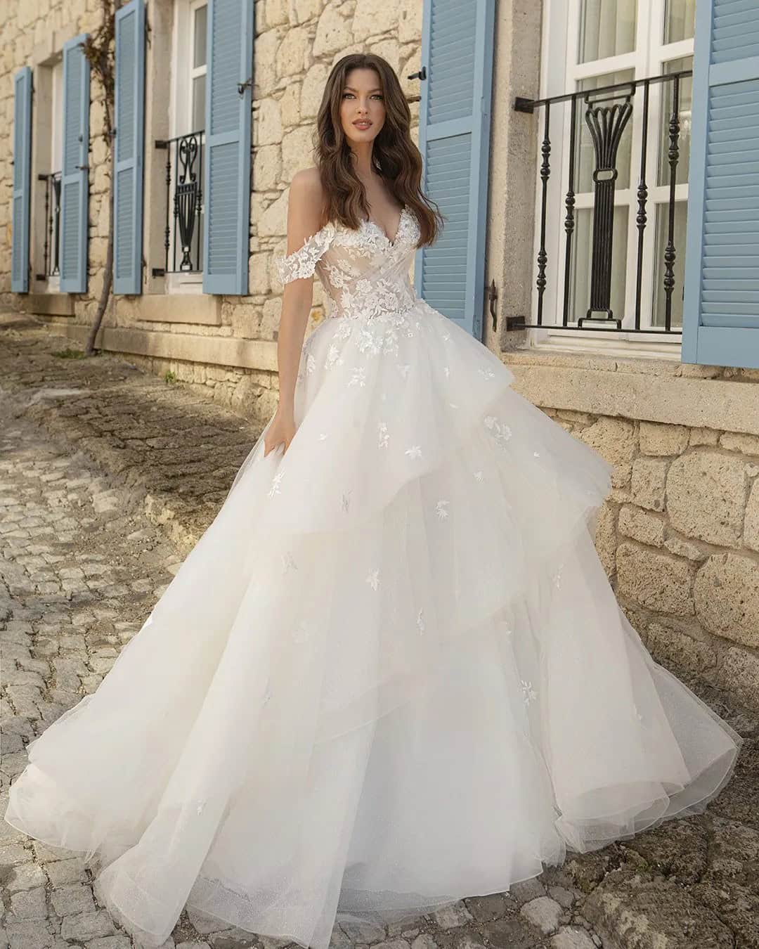 Ruffled Wedding Dress Ideas