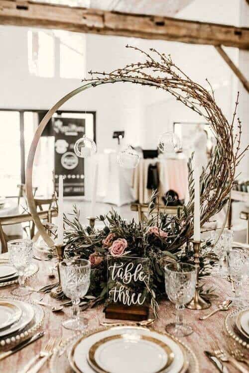 Rustic centerpieces