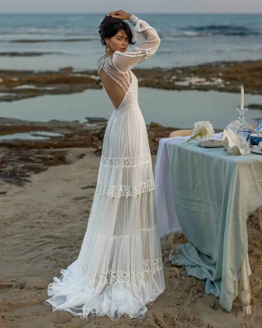 Beach Boho Wedding Dresses