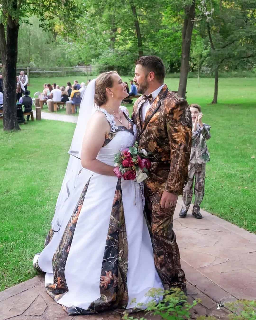 Camo Bridal Dresses For Plus Size