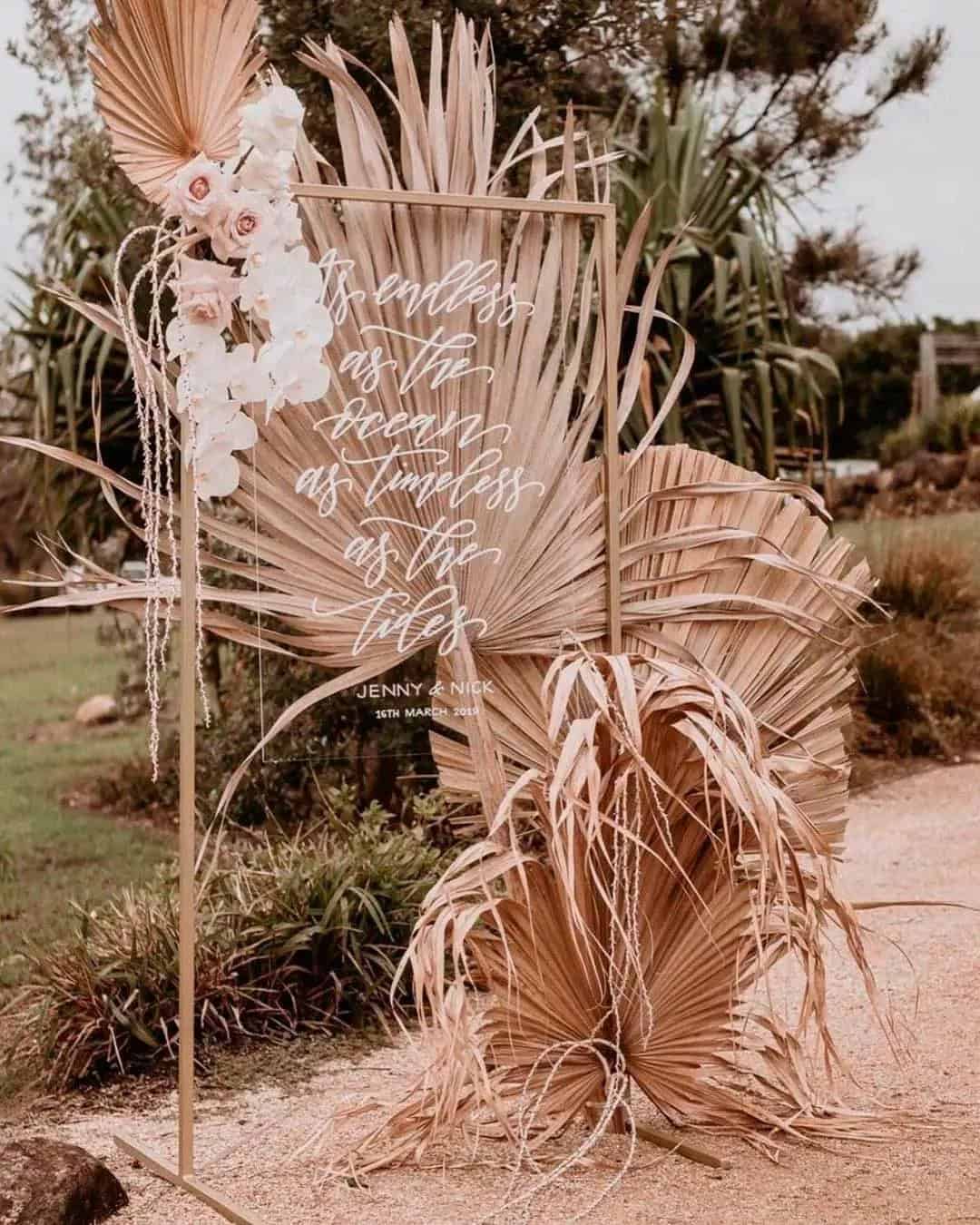 Clear Acrylic Wedding Decor