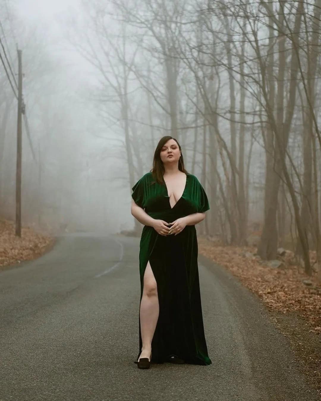 Plus-Size Gowns In Green