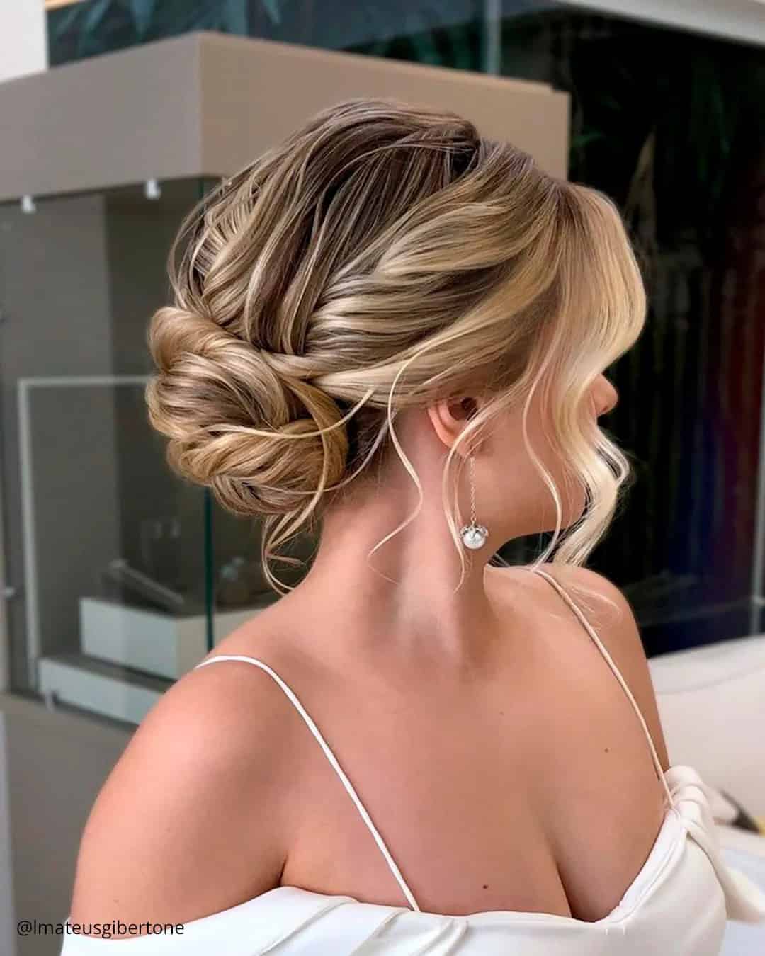 Low Updos For Medium Hair