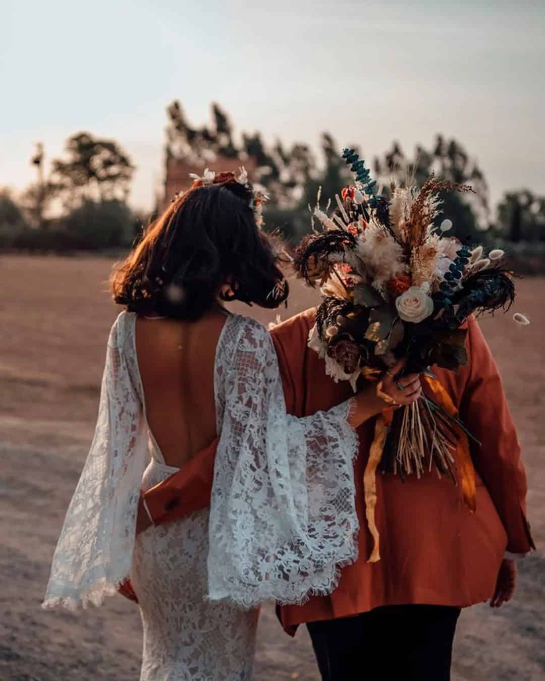 Dry and Bleached Flowers