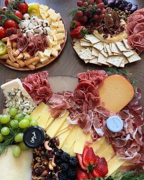 Mini cheese boards