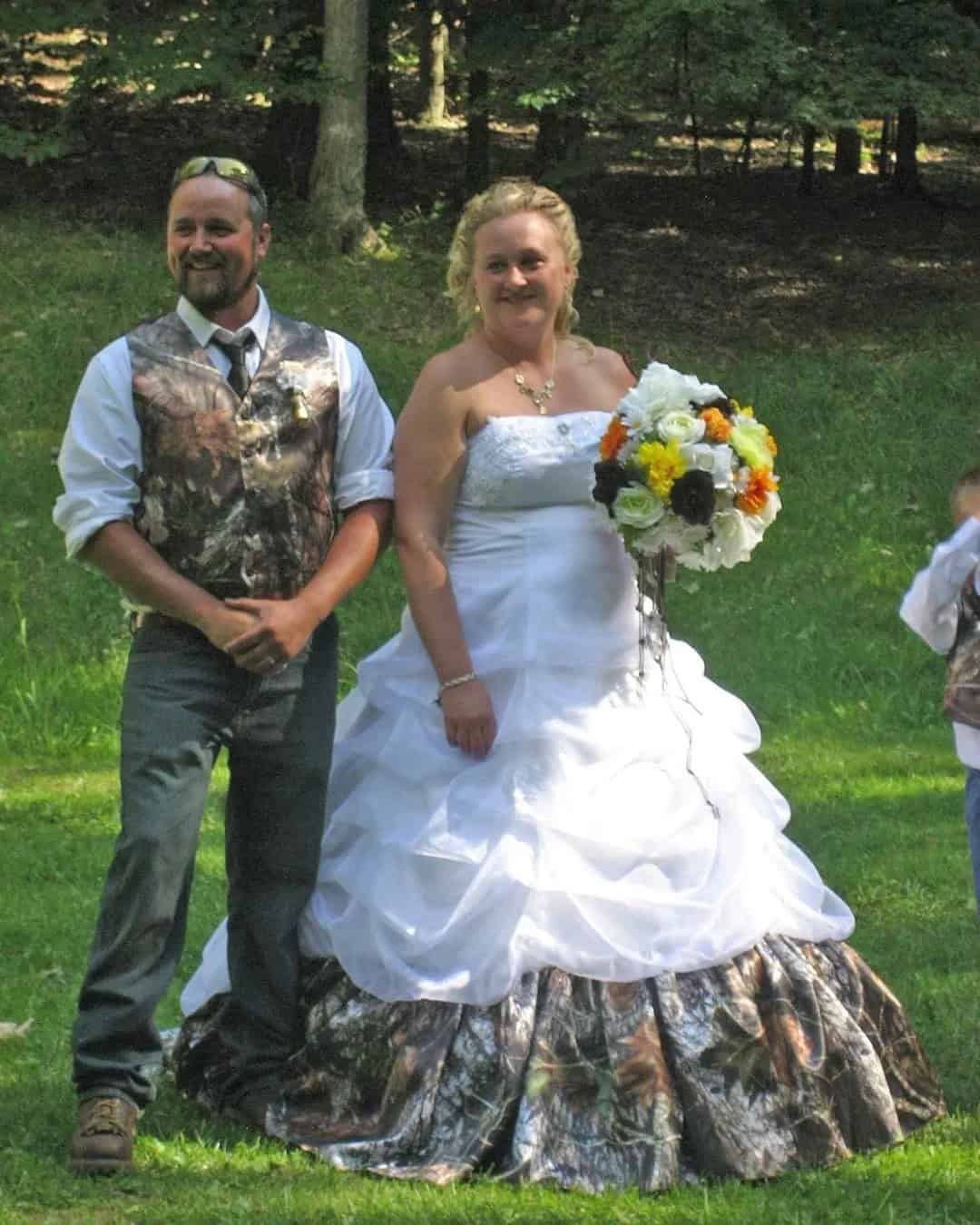 Camo Bridal Dresses For Plus Size