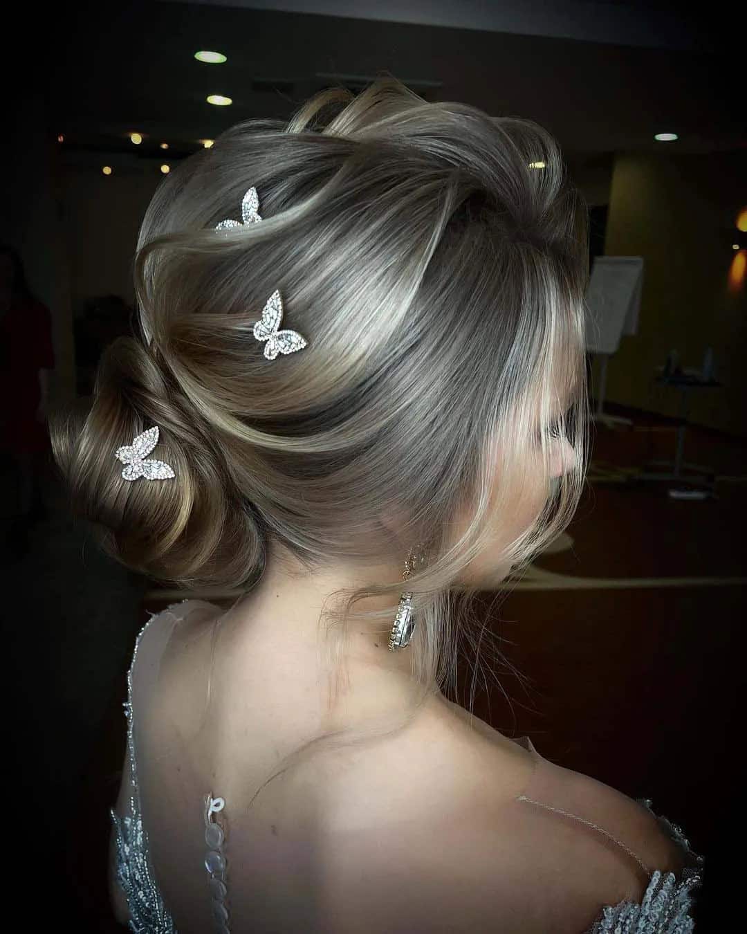 Butterfly Bridal Hair Pins