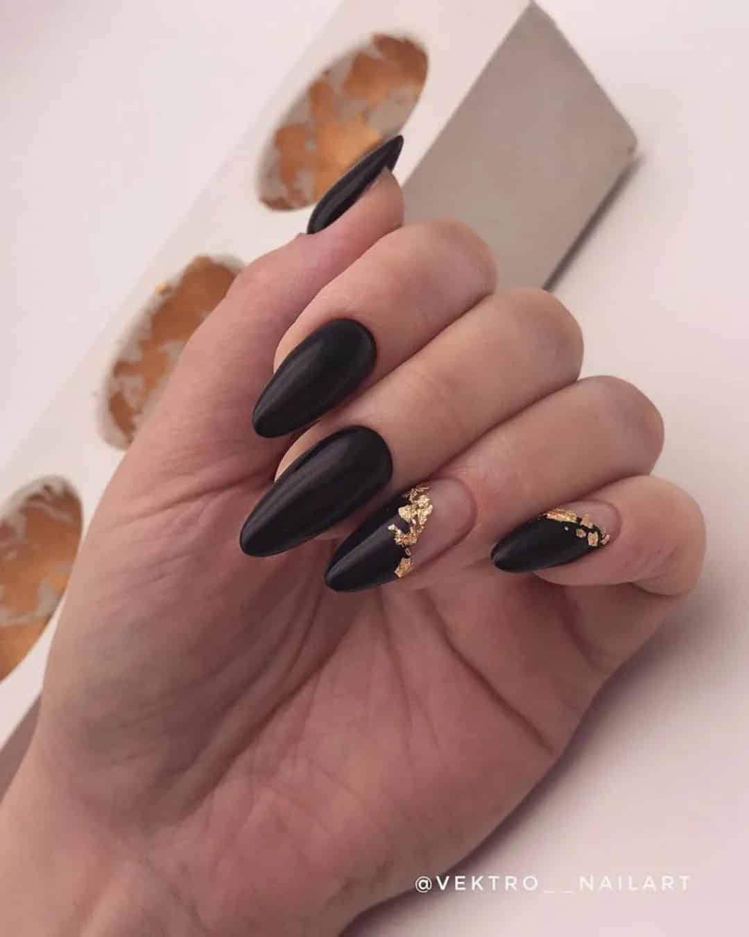 Gothic Wedding Nails