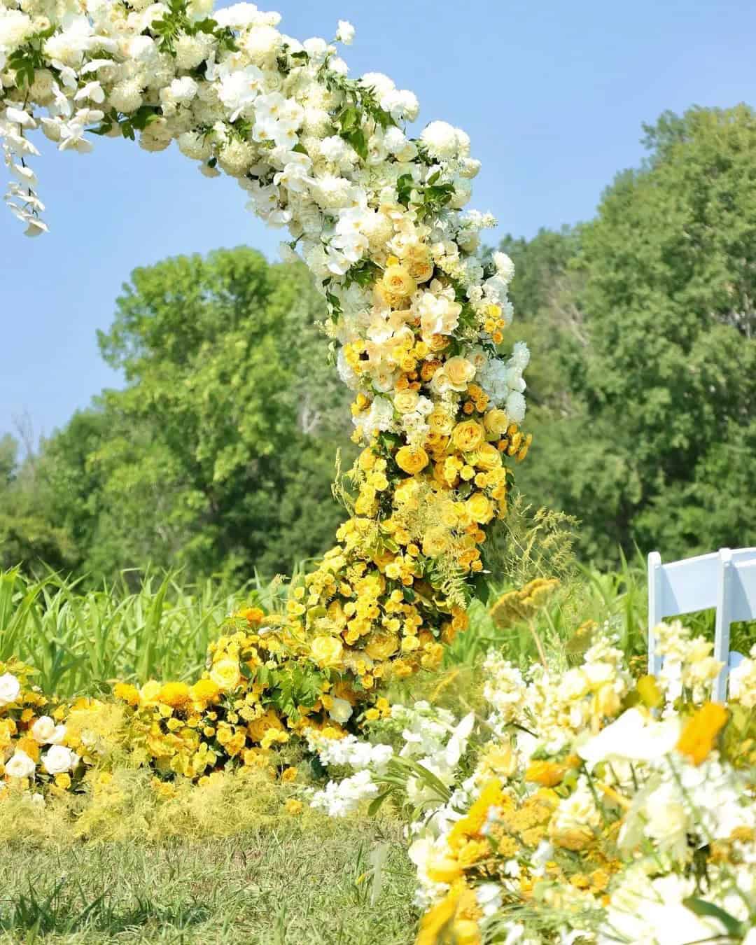 Whimsical Wedding Aisle