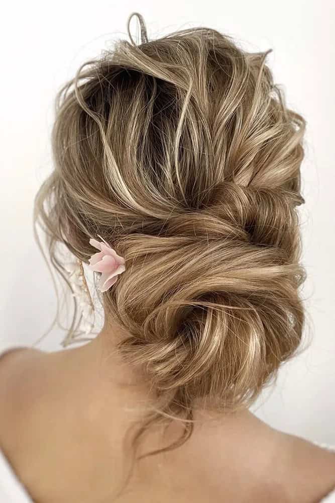 Simple Low Bun Bridal Ideas