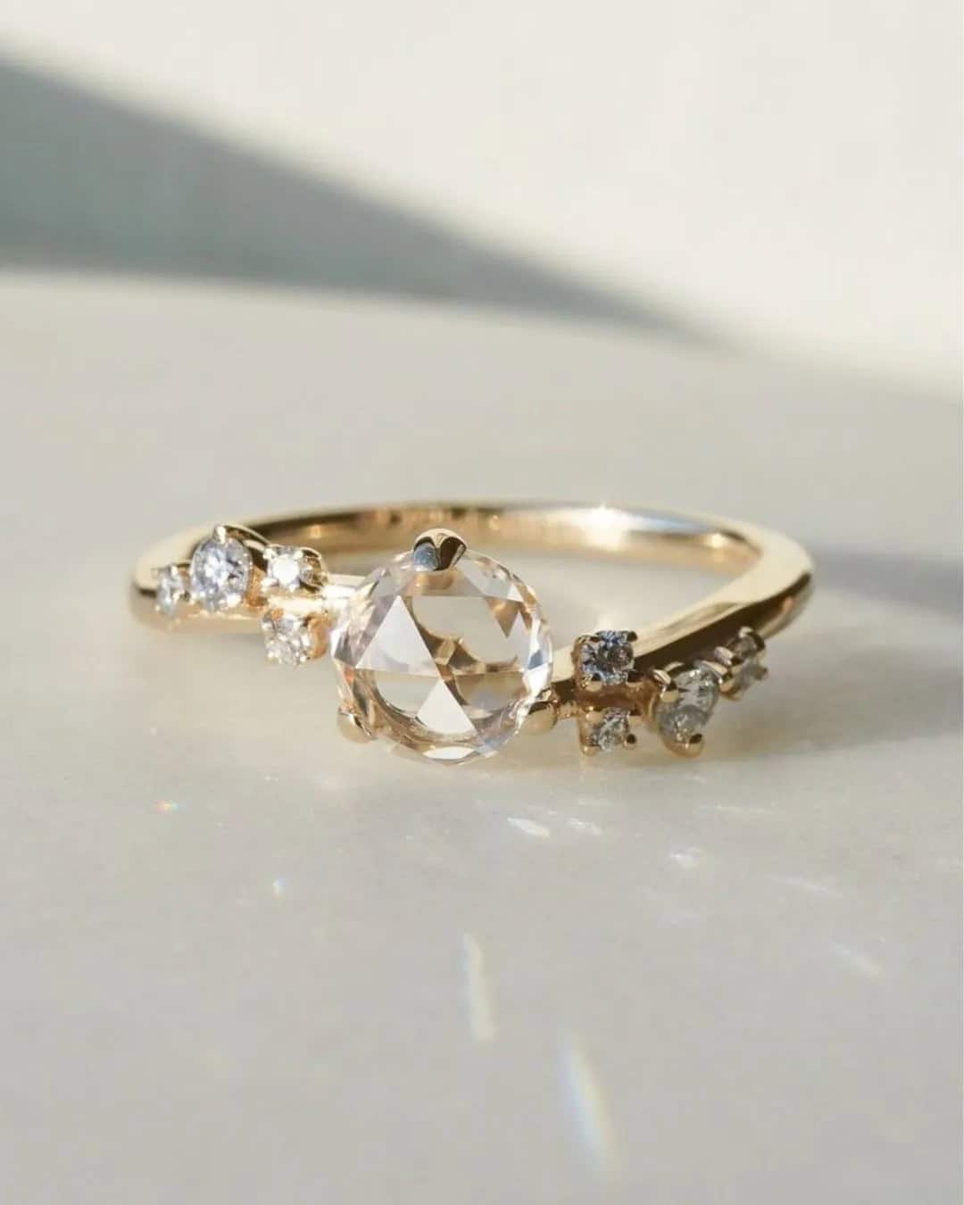 Engagement Rings With Solitaire Center Stone