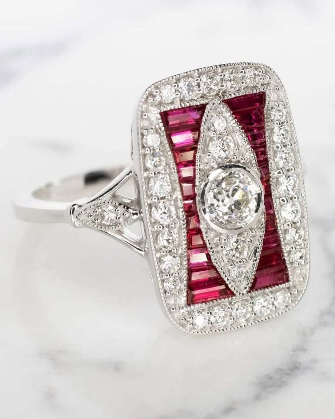 Ruby Engagement Rings