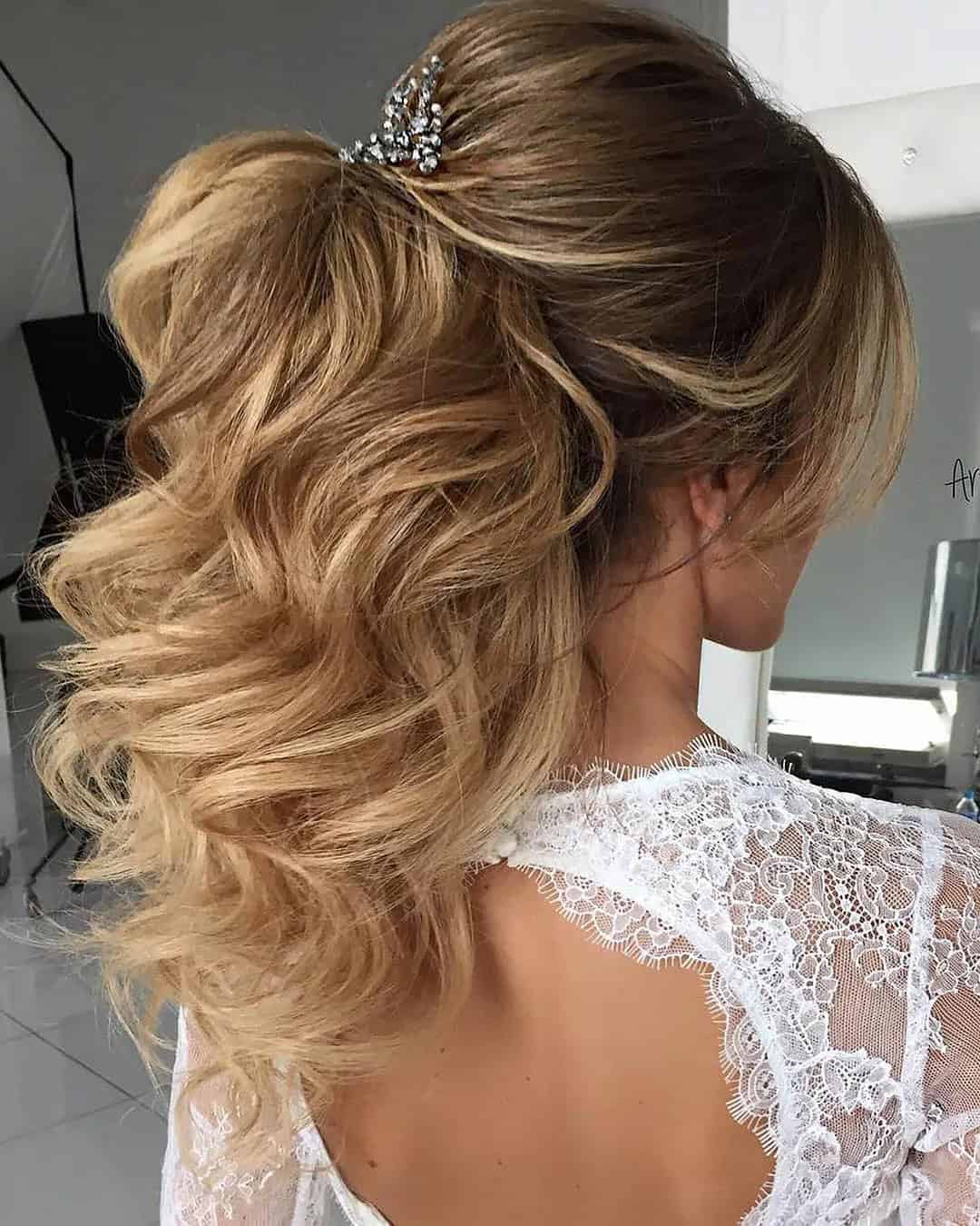 Half Up Wedding Hairstyles