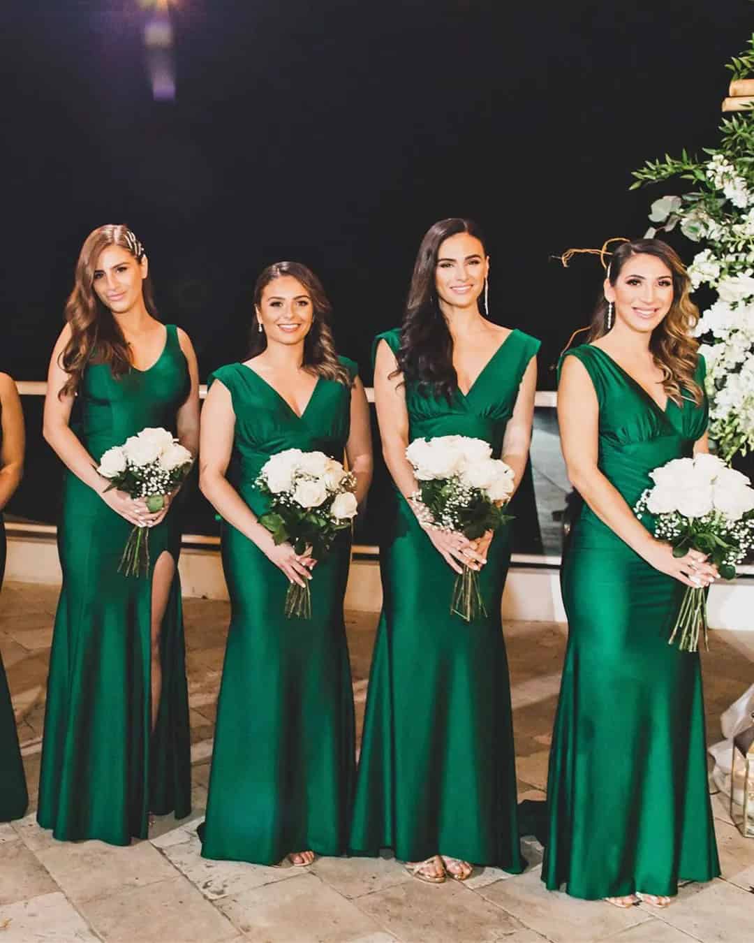 How did you decide on your bridesmaid style?