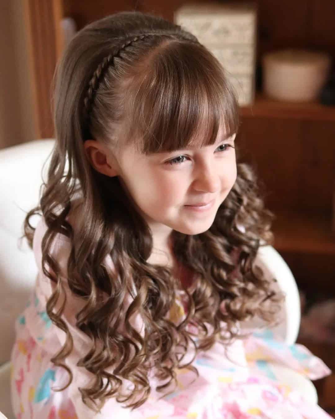 Fall Wedding Hairstyles For Little Girls