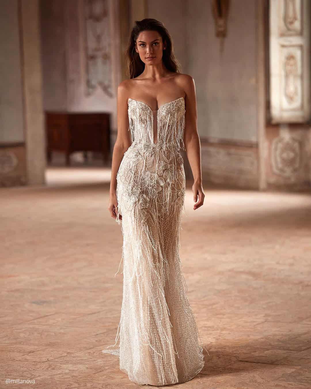 Bohemian Vintage Wedding Dresses