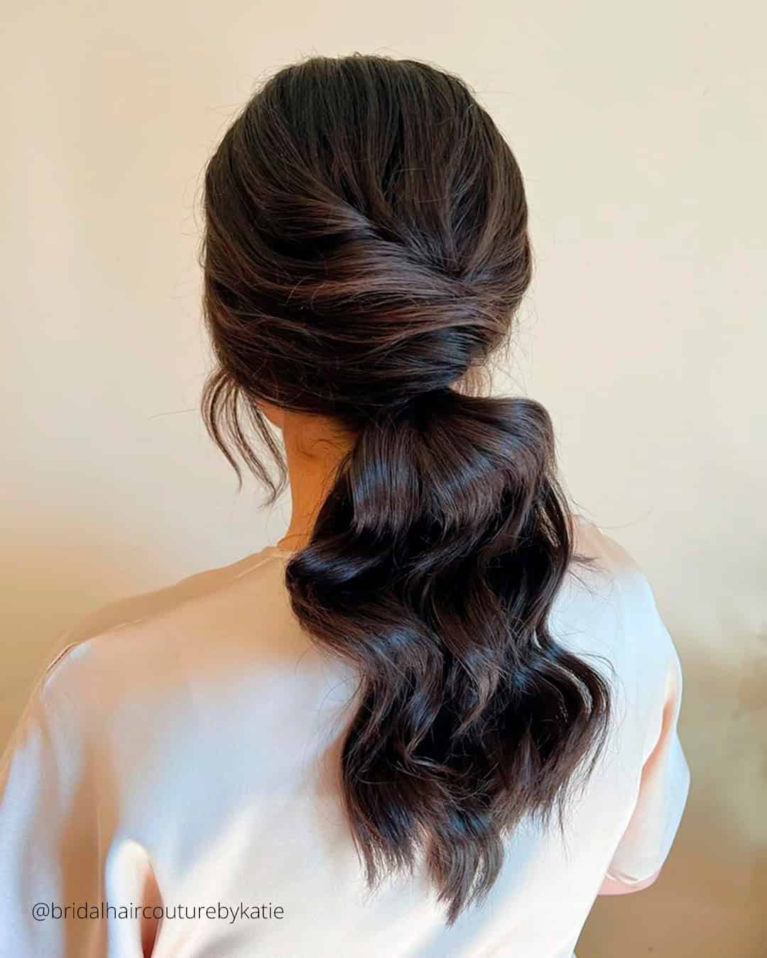 Ponytail Hairstyles For Wedding Guests