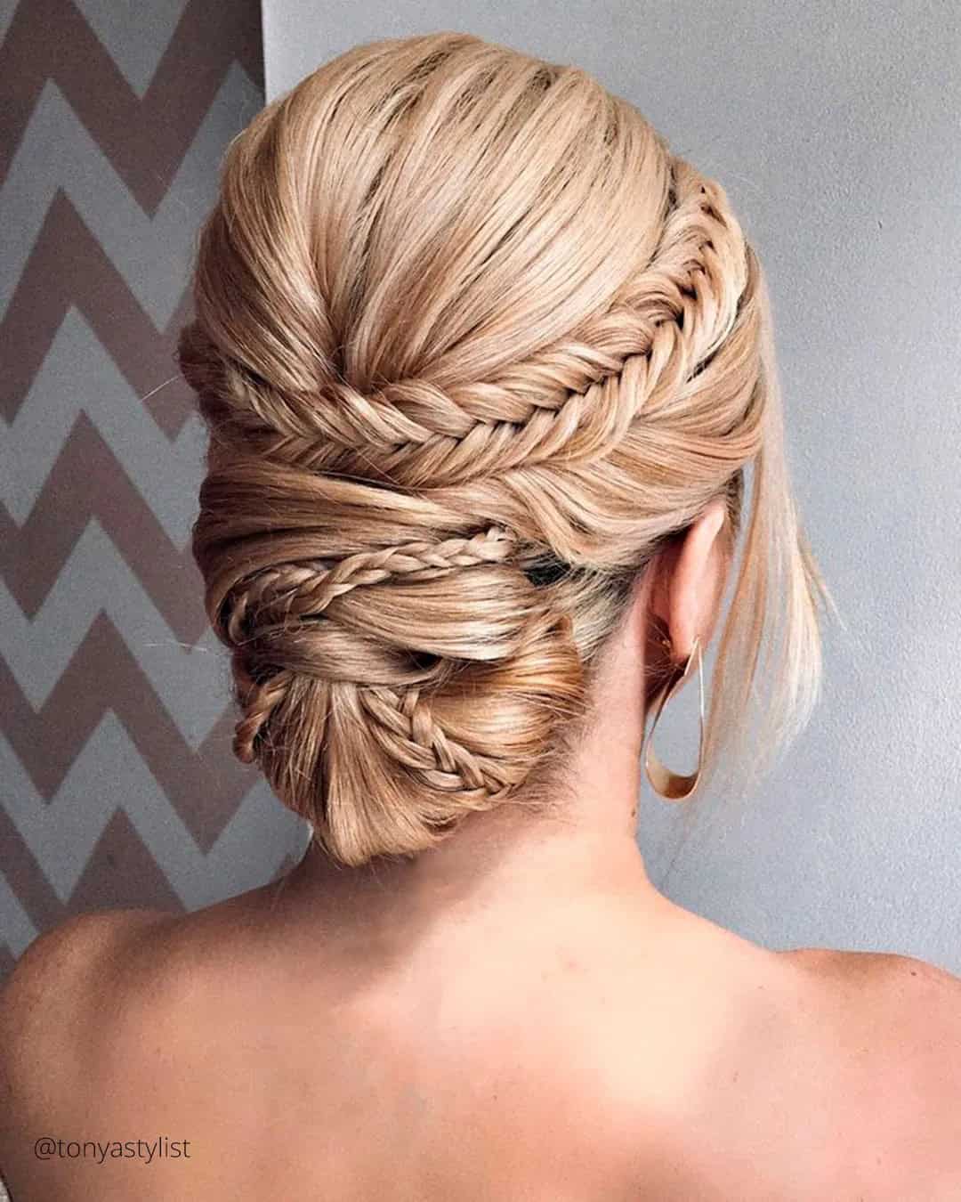 Wedding Hairstyles For Medium Hair With Braids