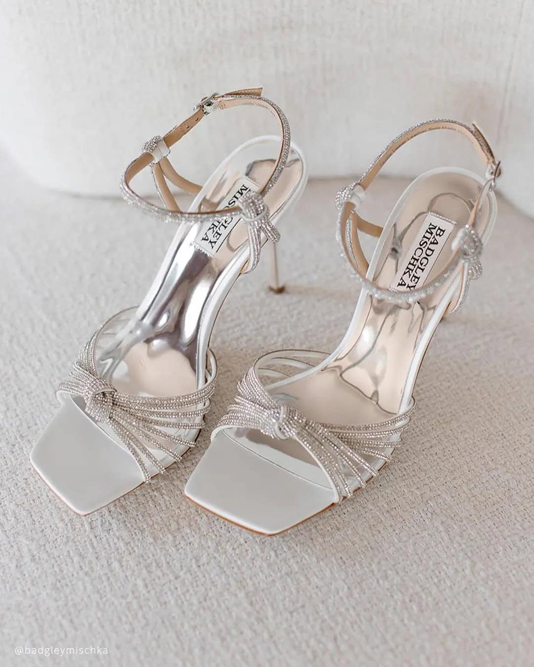 Silver Wedding Shoes