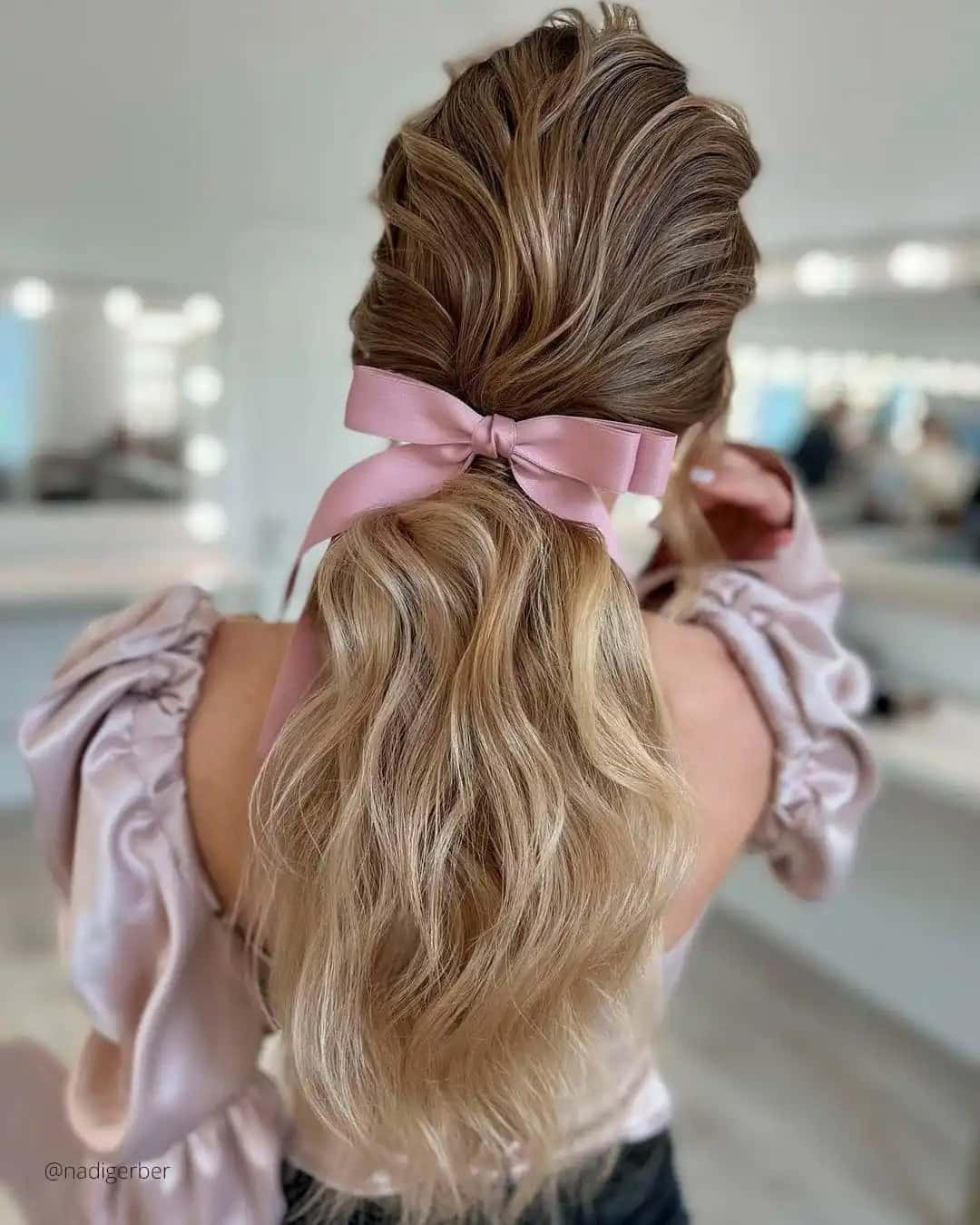 Wavy Ponytail