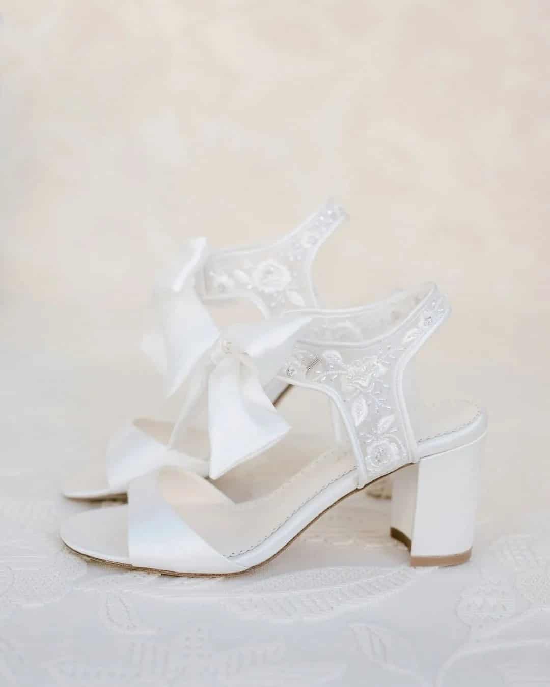 Lace Wedding Sandals