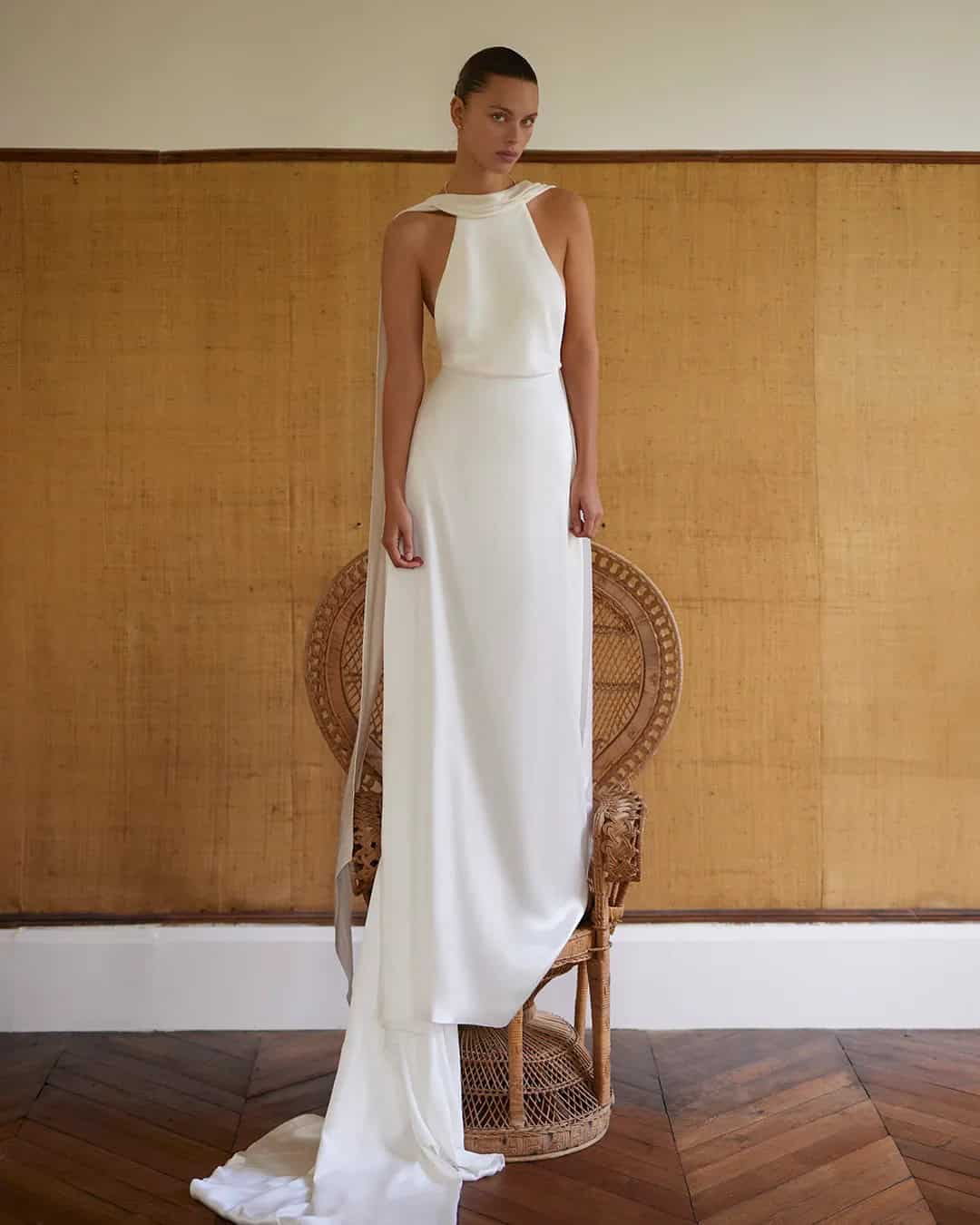 Simple Wedding Dresses Greek Style