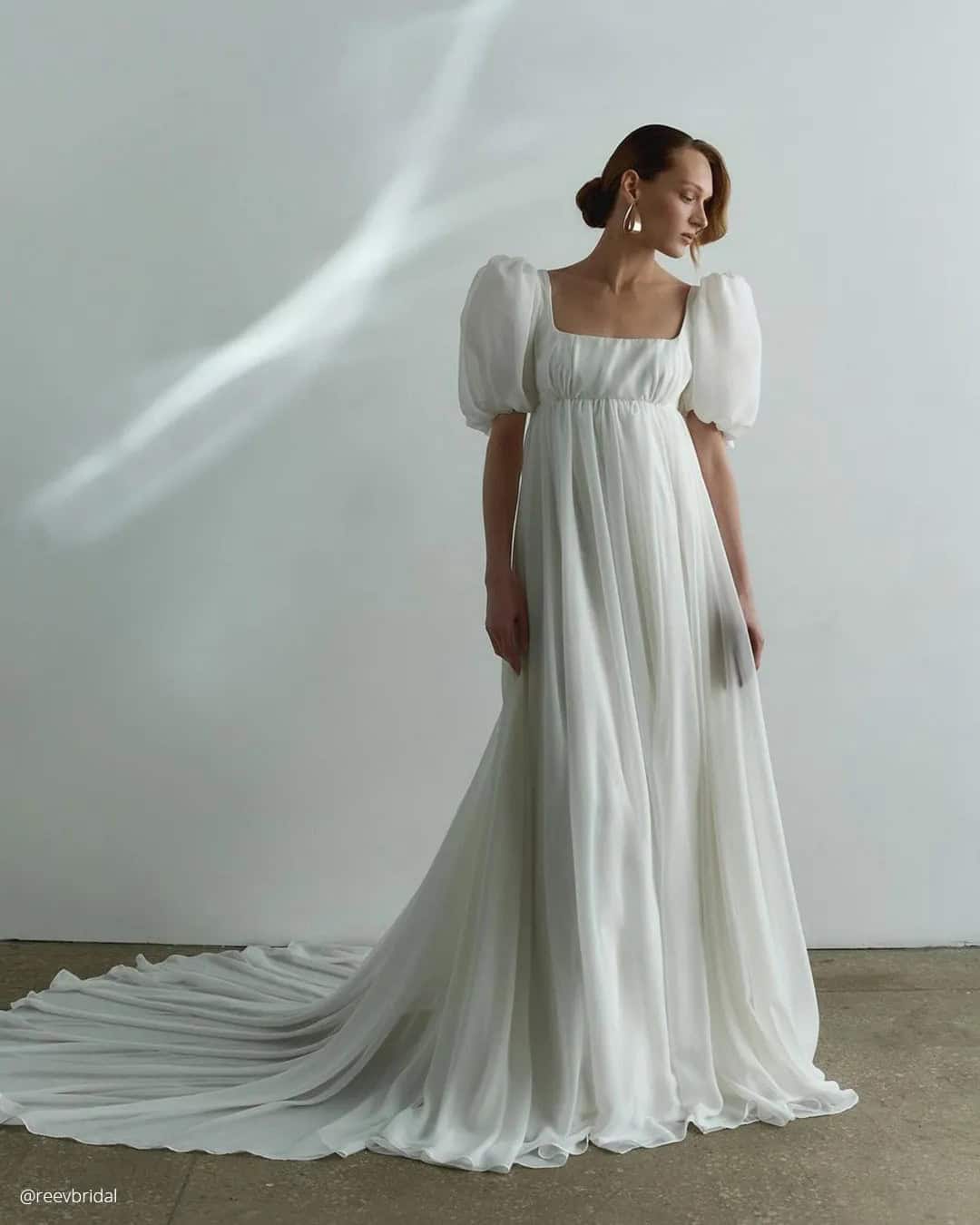 Empire Wedding Dresses Greek Designers