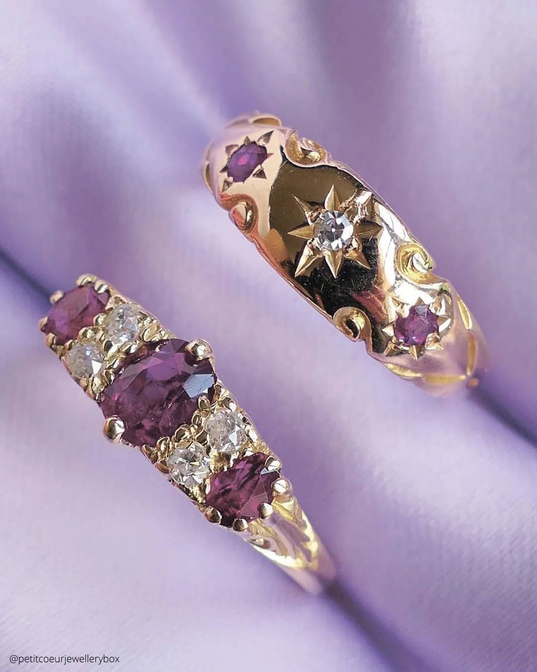 Ruby Vintage Rings