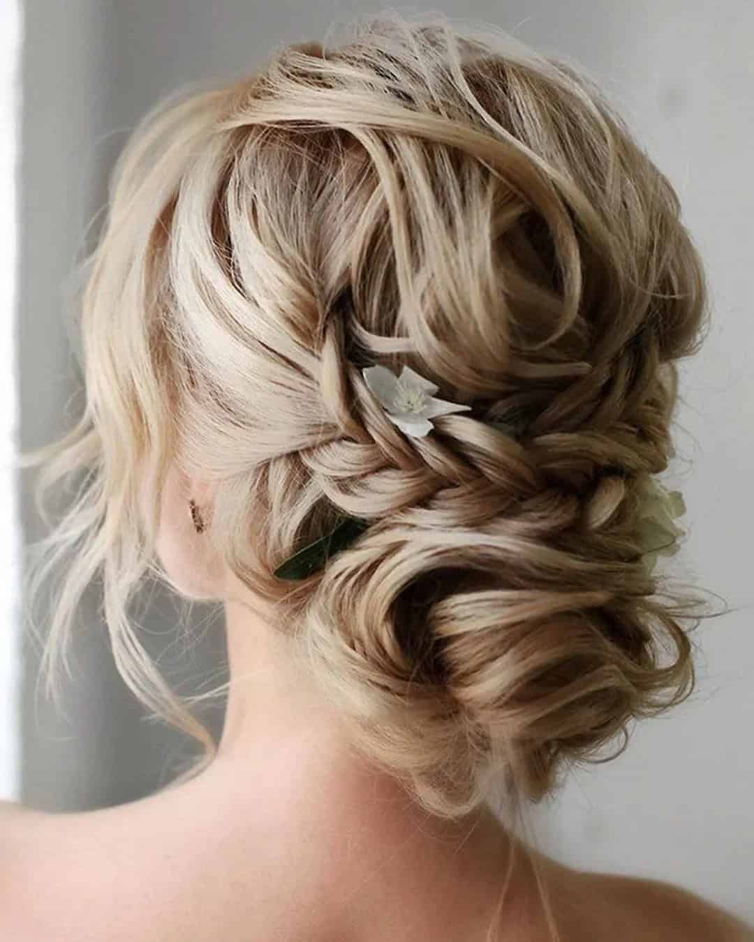 Wedding Updo Hairstyles For Curly Hair