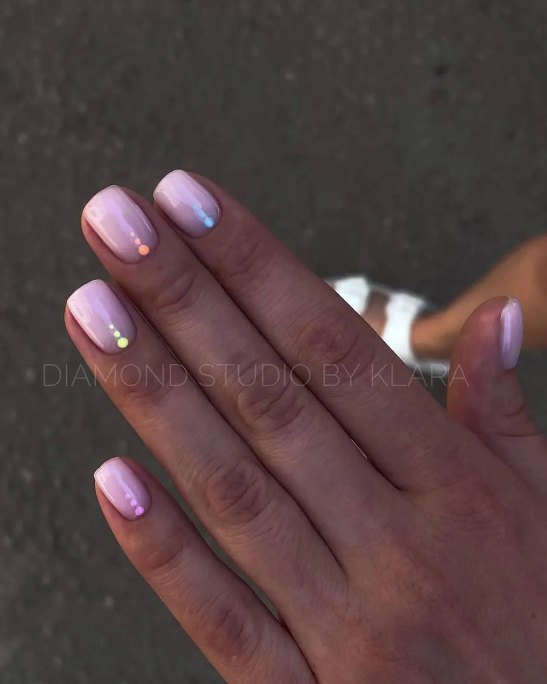 Simple Classy Wedding Nails