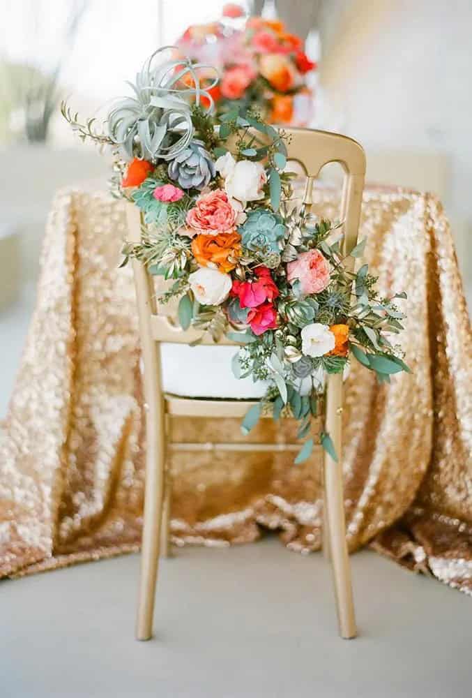 Wedding Flower Ideas for Chairs