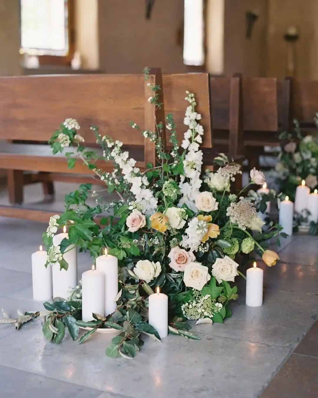 Modern Church Wedding Decor Ideas