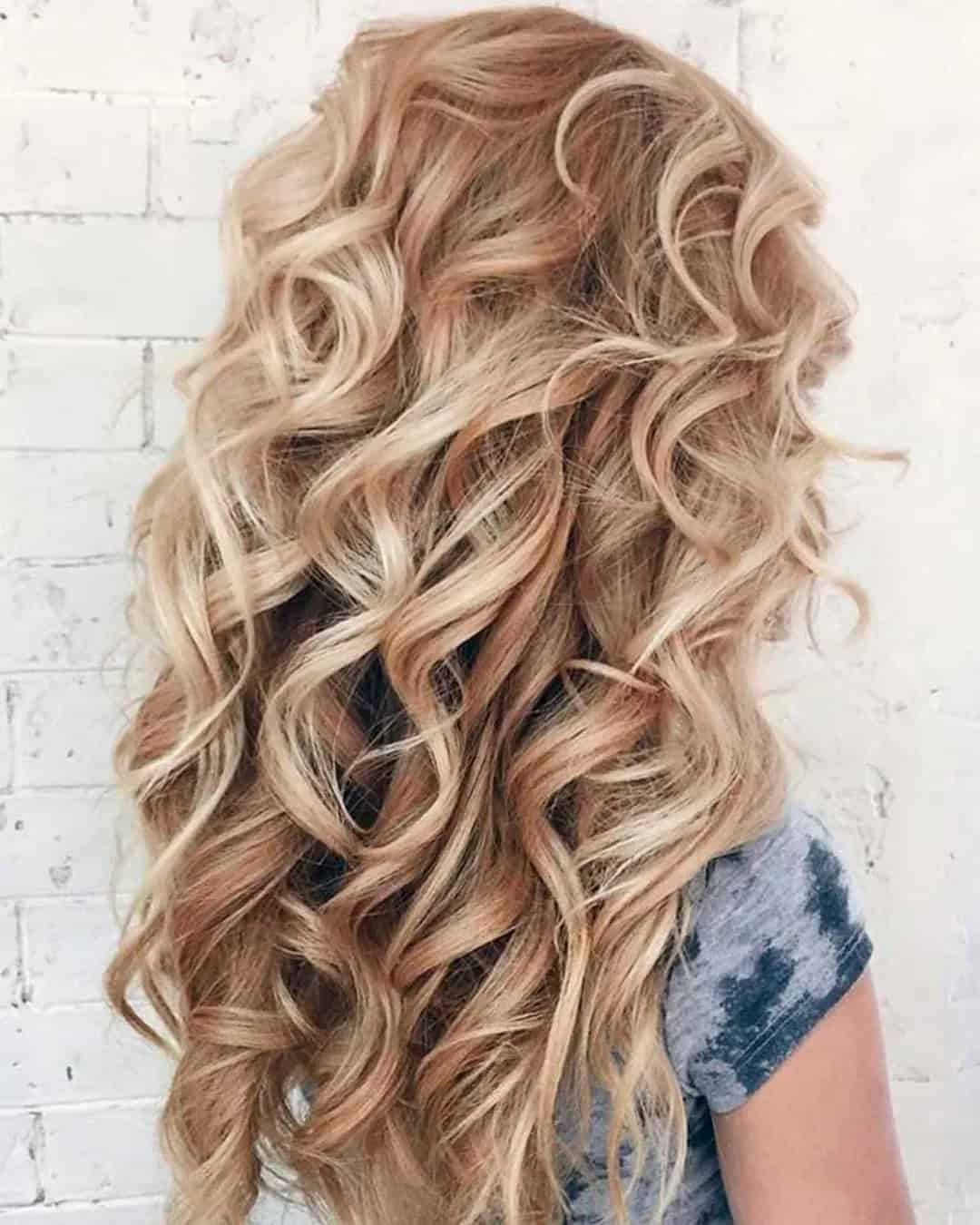 Loose Waves Wedding Hair