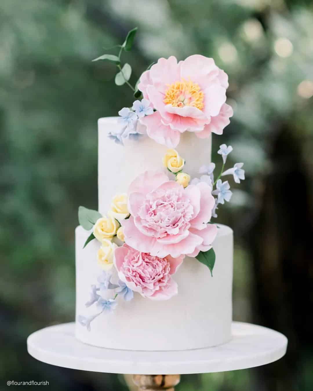 Floral Wedding Cakes