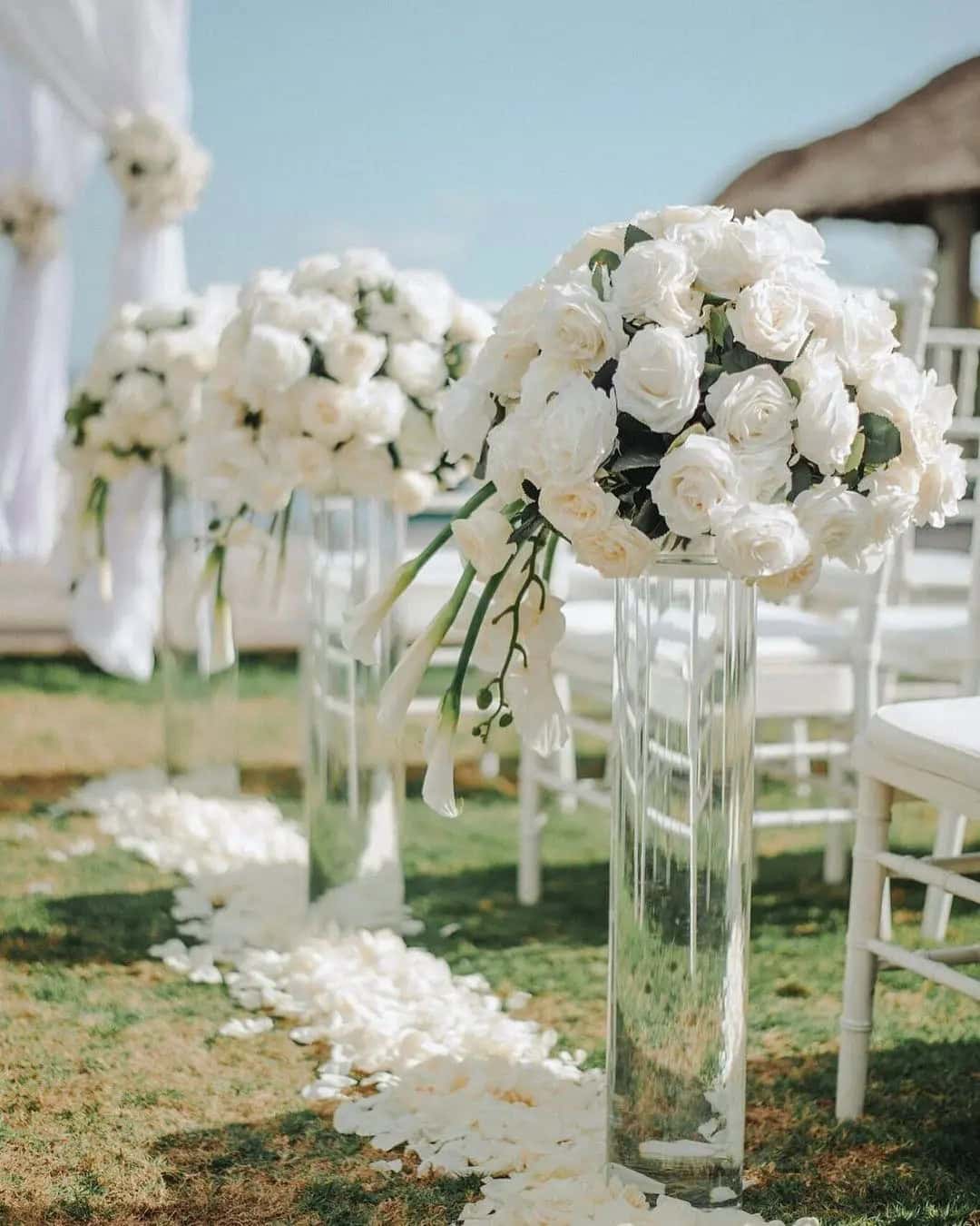 Beautiful Wedding Chair Decorations